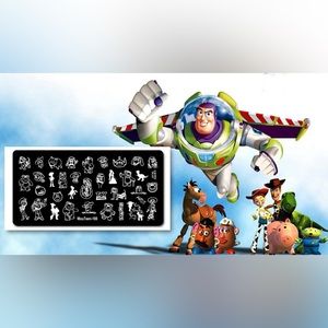 $4 NAIL STAMPING PLATE . NEW. STAINLESS STEEL. $4 IF BUNDLED